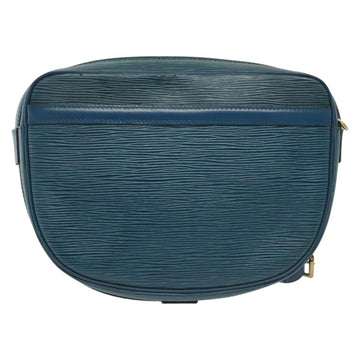 LOUIS VUITTON Epi June Feuille Shoulder Bag Blue M52155 LV Auth 141626 - 0