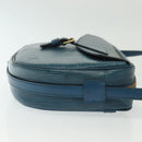 LOUIS VUITTON Epi June Feuille Shoulder Bag Blue M52155 LV Auth 141626-3