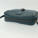LOUIS VUITTON Epi June Feuille Shoulder Bag Blue M52155 LV Auth 141626-6