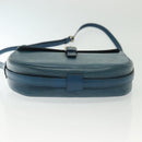 LOUIS VUITTON Epi June Feuille Shoulder Bag Blue M52155 LV Auth 141626-5