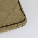 PRADA Shoulder Bag Nylon Beige Auth 141628-17