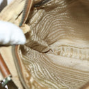 PRADA Shoulder Bag Nylon Beige Auth 141628-20