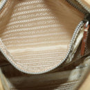 PRADA Shoulder Bag Nylon Beige Auth 141628-21