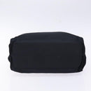 PRADA Hand Bag Nylon Navy Gold Auth 141629-9