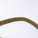 PRADA Shoulder Bag Nylon Beige Silver Auth 141630-8