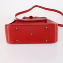 GUCCI Hand Bag Leather 2way Red 000 2058 0307 5 Auth 141632-11