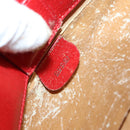 GUCCI Hand Bag Leather 2way Red 000 2058 0307 5 Auth 141632-17