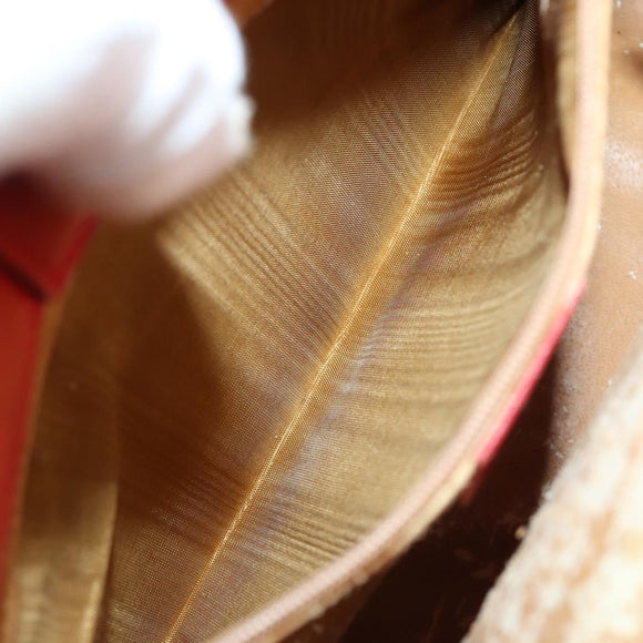 GUCCI Hand Bag Leather 2way Red 000 2058 0307 5 Auth 141632