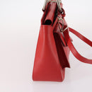 GUCCI Hand Bag Leather 2way Red 000 2058 0307 5 Auth 141632-5