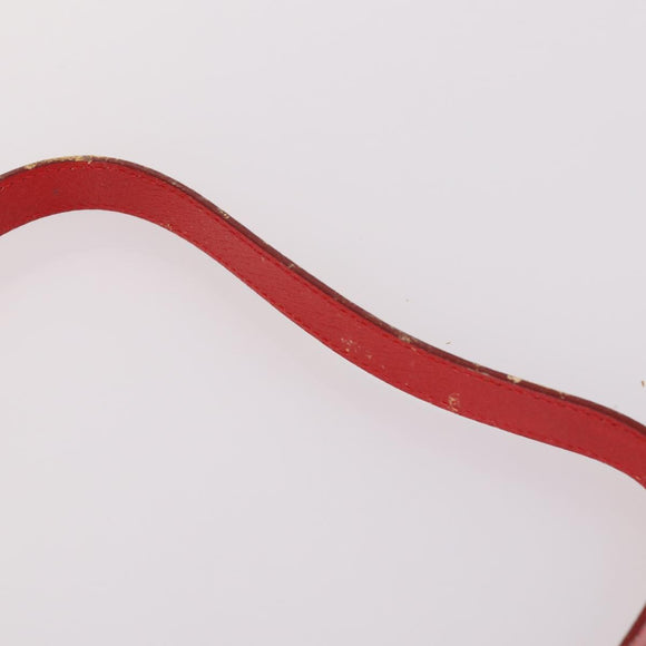 GUCCI Hand Bag Leather 2way Red 000 2058 0307 5 Auth 141632