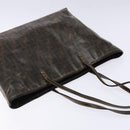 FENDI Zucca Canvas Tote Bag Black Brown Auth 141633-6