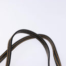 FENDI Zucca Canvas Tote Bag Black Brown Auth 141633-8