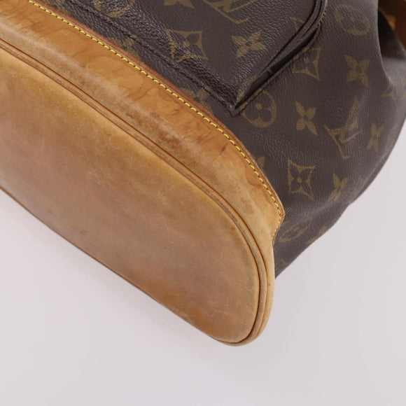 LOUIS VUITTON Monogram Montsouris MM Backpack M51136 LV Auth 141637