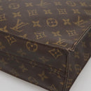LOUIS VUITTON Monogram Sac Plat Hand Bag M51140 LV Auth 141640-16