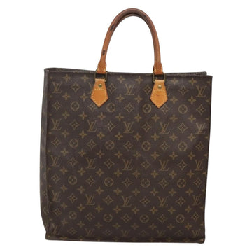 LOUIS VUITTON Monogram Sac Plat Hand Bag M51140 LV Auth 141640 - 0
