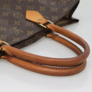 LOUIS VUITTON Monogram Sac Plat Hand Bag M51140 LV Auth 141640-7