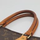 LOUIS VUITTON Monogram Sac Plat Hand Bag M51140 LV Auth 141640-14