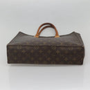 LOUIS VUITTON Monogram Sac Plat Hand Bag M51140 LV Auth 141640-5