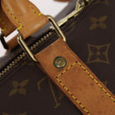 LOUIS VUITTON Monogram Keepall 55 Boston Bag M41424 LV Auth 141641-9