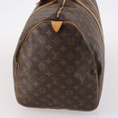 LOUIS VUITTON Monogram Keepall 55 Boston Bag M41424 LV Auth 141641-3