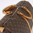 LOUIS VUITTON Monogram Keepall 55 Boston Bag M41424 LV Auth 141641-6