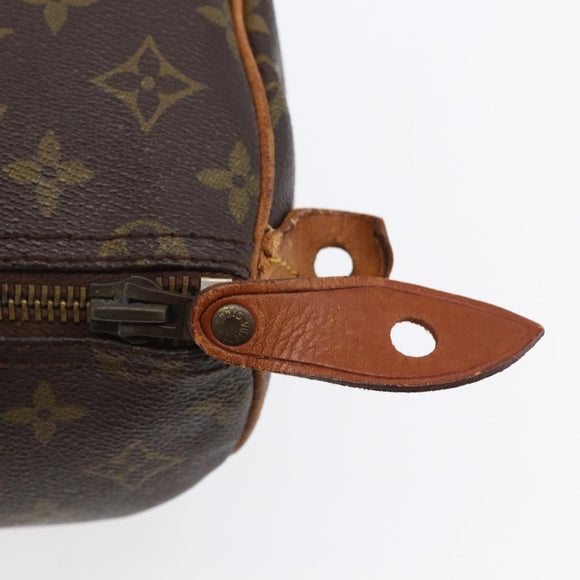LOUIS VUITTON Monogram Speedy 35 Hand Bag M41524 LV Auth 141644