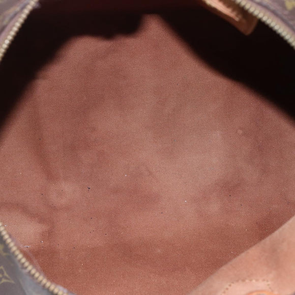 LOUIS VUITTON Monogram Speedy 35 Hand Bag M41524 LV Auth 141644