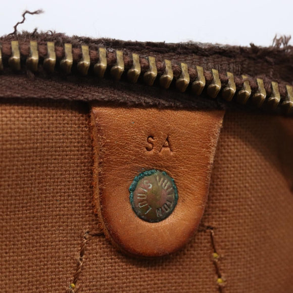 LOUIS VUITTON Monogram Speedy 35 Hand Bag M41524 LV Auth 141644