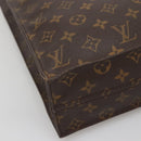 LOUIS VUITTON Monogram Sac Plat Hand Bag M51140 LV Auth 141645-14