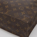 LOUIS VUITTON Monogram Sac Plat Hand Bag M51140 LV Auth 141645-15