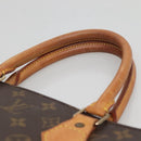 LOUIS VUITTON Monogram Sac Plat Hand Bag M51140 LV Auth 141645-8