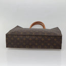 LOUIS VUITTON Monogram Sac Plat Hand Bag M51140 LV Auth 141645-5