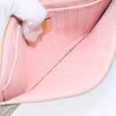 LOUIS VUITTON Damier Azur Neverfull MM Pouch LV Auth 141647-10