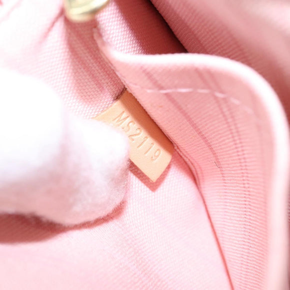 LOUIS VUITTON Damier Azur Neverfull MM Pouch LV Auth 141647