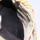 CHANEL Camelia Tote Bag Canvas Black Silver CC Auth 141651-12