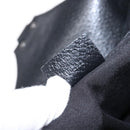 GUCCI GG Canvas Shoulder Bag Black Silver 132260 Auth 141652-21