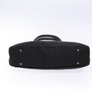 GUCCI GG Canvas Shoulder Bag Black Silver 132260 Auth 141652-9