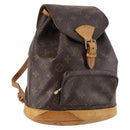 LOUIS VUITTON Monogram Montsouris MM Backpack M51136 LV Auth 141656-1