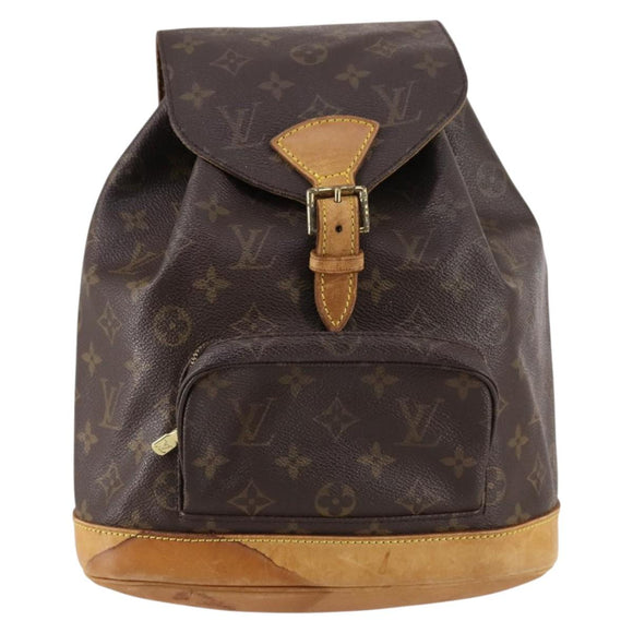 LOUIS VUITTON Monogram Montsouris MM Backpack M51136 LV Auth 141656