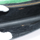 LOUIS VUITTON Epi Art Deco Clutch Bag Green M52634 LV Auth 141660-9