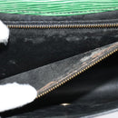 LOUIS VUITTON Epi Art Deco Clutch Bag Green M52634 LV Auth 141660-11