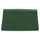 LOUIS VUITTON Epi Art Deco Clutch Bag Green M52634 LV Auth 141660-2
