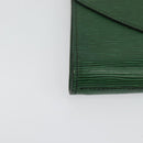 LOUIS VUITTON Epi Art Deco Clutch Bag Green M52634 LV Auth 141660-7