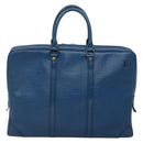 LOUIS VUITTON Epi Porte Documents Voyage Business Bag Blue M54475 LV Auth 141661-13
