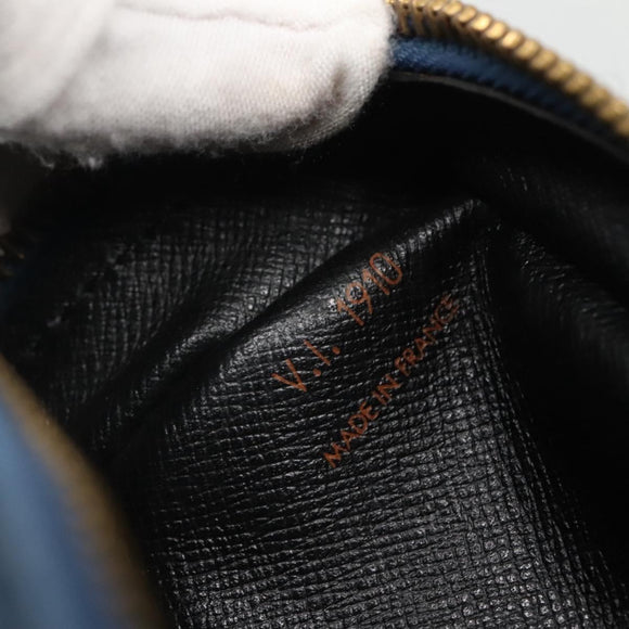 LOUIS VUITTON Epi Porte Documents Voyage Business Bag Blue M54475 LV Auth 141661