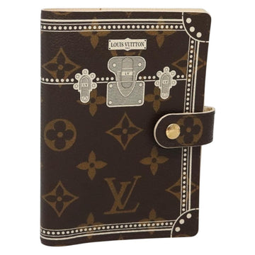LOUIS VUITTON Monogram Malvoire Agenda PM Day Planner Cover R20965 Auth 141663