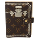 LOUIS VUITTON Monogram Malvoire Agenda PM Day Planner Cover R20965 Auth 141663-2