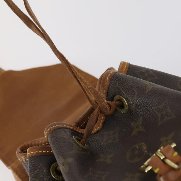 LOUIS VUITTON Monogram Montsouris MM Backpack M51136 LV Auth 141669