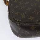 LOUIS VUITTON Monogram Saint Cloud GM Shoulder Bag M51242 LV Auth 141672-17