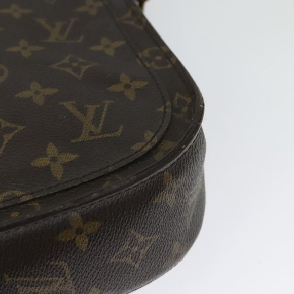 LOUIS VUITTON Monogram Saint Cloud GM Shoulder Bag M51242 LV Auth 141672